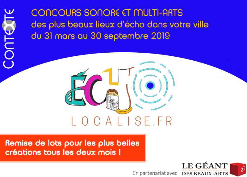 Concours Echolocalise du 31 mars au 30 septembre 2019