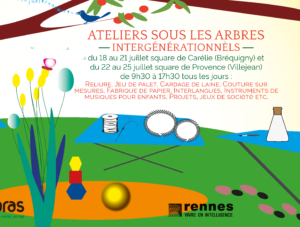 Ateliers sous les arbres