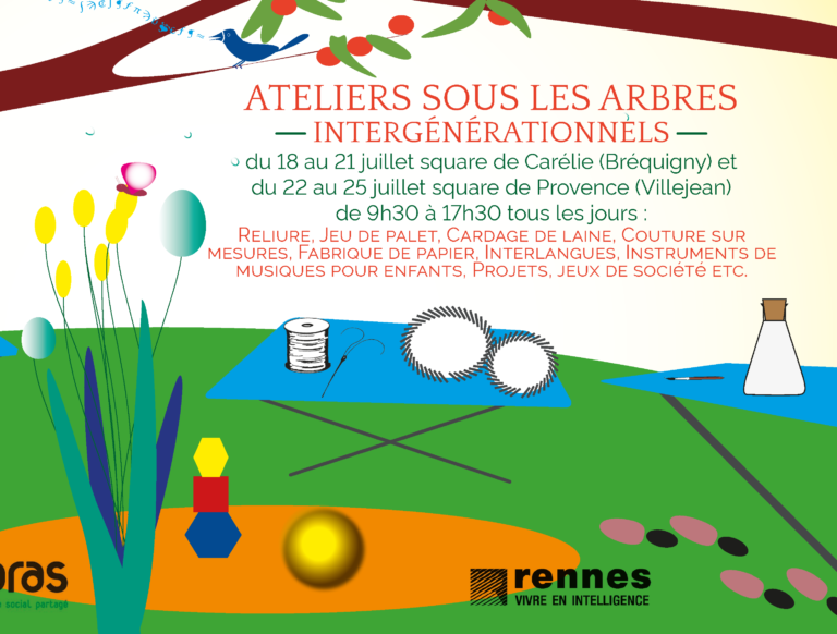 Ateliers sous les arbres